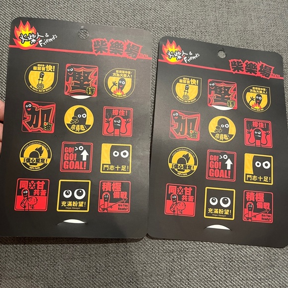 🌹 Match Stick Cartoon Figure Waterproof Sticker Music Anime Kawaii Manga Swirl 2 - Picture 9 of 10